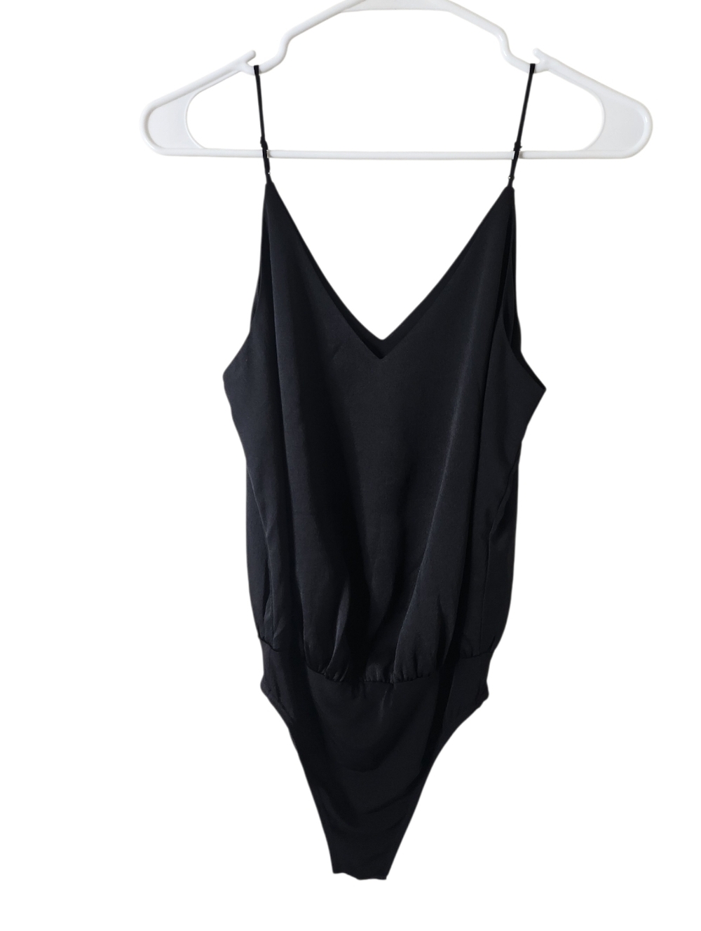 Express Black V Neck Bodysuit